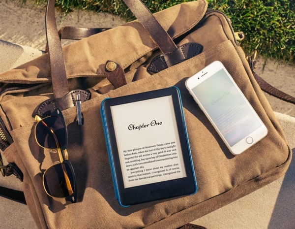 KindleShop Kindle 10 ebogslæser læs i sollys